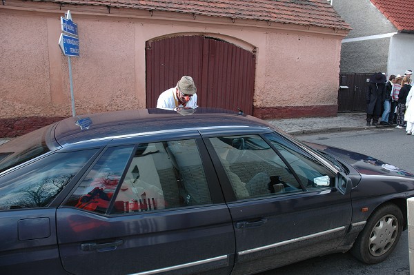 Masopustní průvod obcí 2008