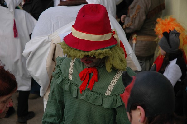 Masopustní průvod obcí 2008