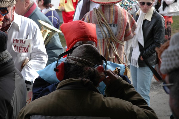 Masopustní průvod obcí 2008