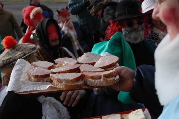 Masopustní průvod obcí 2008