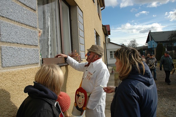 Masopustní průvod obcí 2008