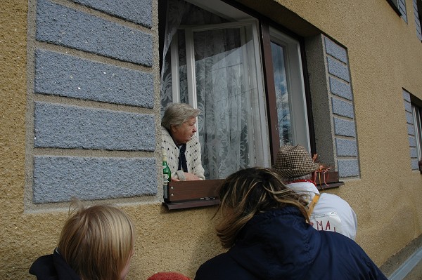Masopustní průvod obcí 2008
