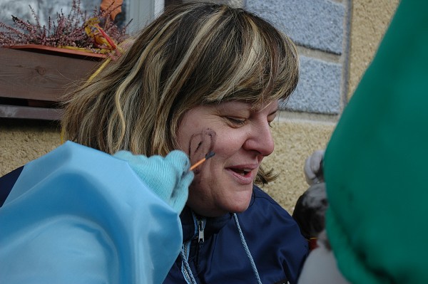 Masopustní průvod obcí 2008