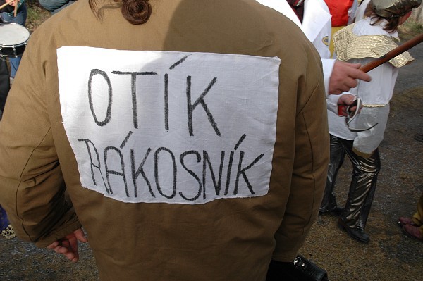 Masopustní průvod obcí 2008