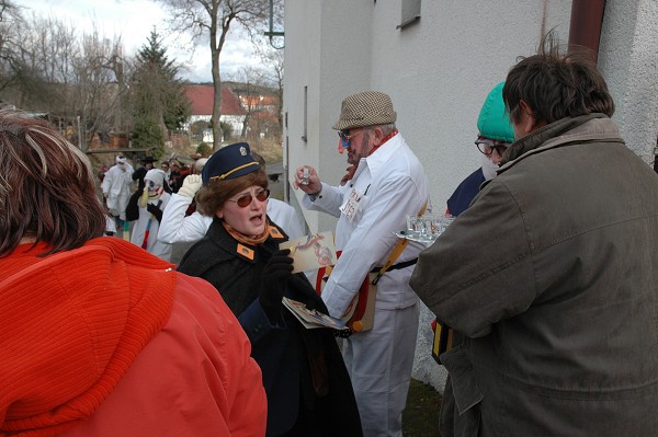 Masopustní průvod obcí 2008