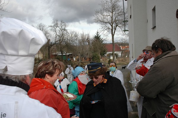 Masopustní průvod obcí 2008