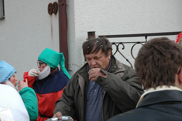 Masopustní průvod obcí 2008
