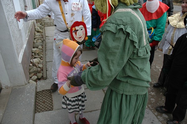 Masopustní průvod obcí 2008