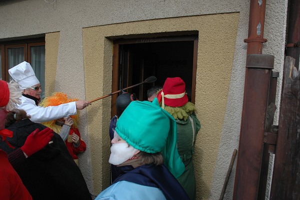 Masopustní průvod obcí 2008