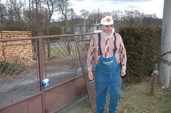 Masopustní průvod obcí 2008