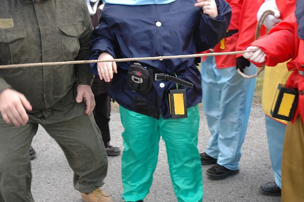 Masopustní průvod obcí 2008