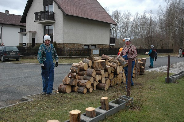 Masopustní průvod obcí 2008