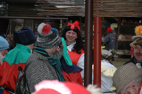 Masopustní průvod obcí 2008