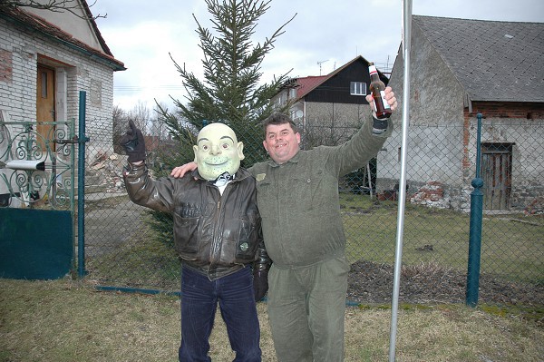 Masopustní průvod obcí 2008