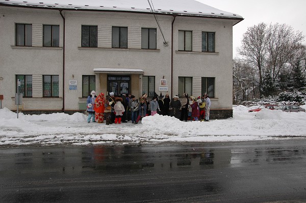 Masopustní průvod obcí 2009