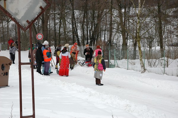 Masopustní průvod obcí 2009